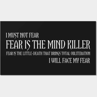 The Litany of Fear Posters and Art